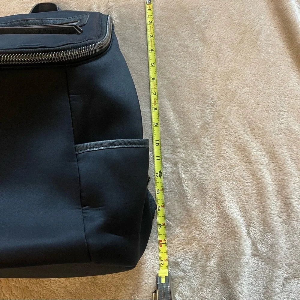 Aimee Kestenberg | Black Nylon Quilted Travel | Multi Pocket Backpack Daypack